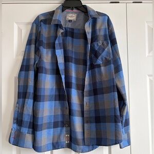 Flag & Anthem Flannel Button-Up Men’s Shirt